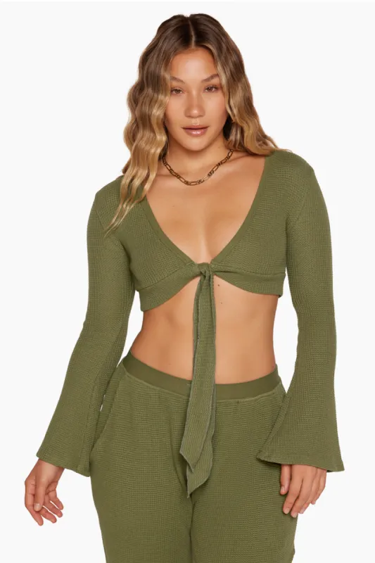 LOUNGE TIE LONG SLEEVE - CLOVER made by SETactive