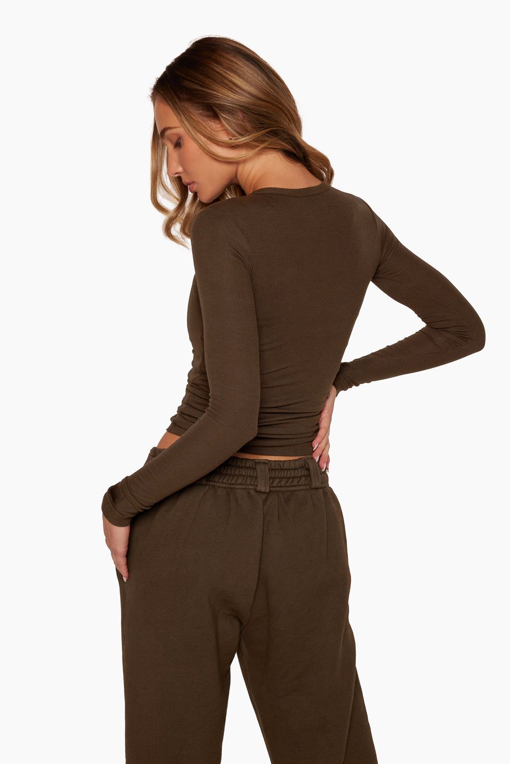 SET LONG SLEEVE - CAPPUCCINO sold by SETactive product image thumbnail 2
