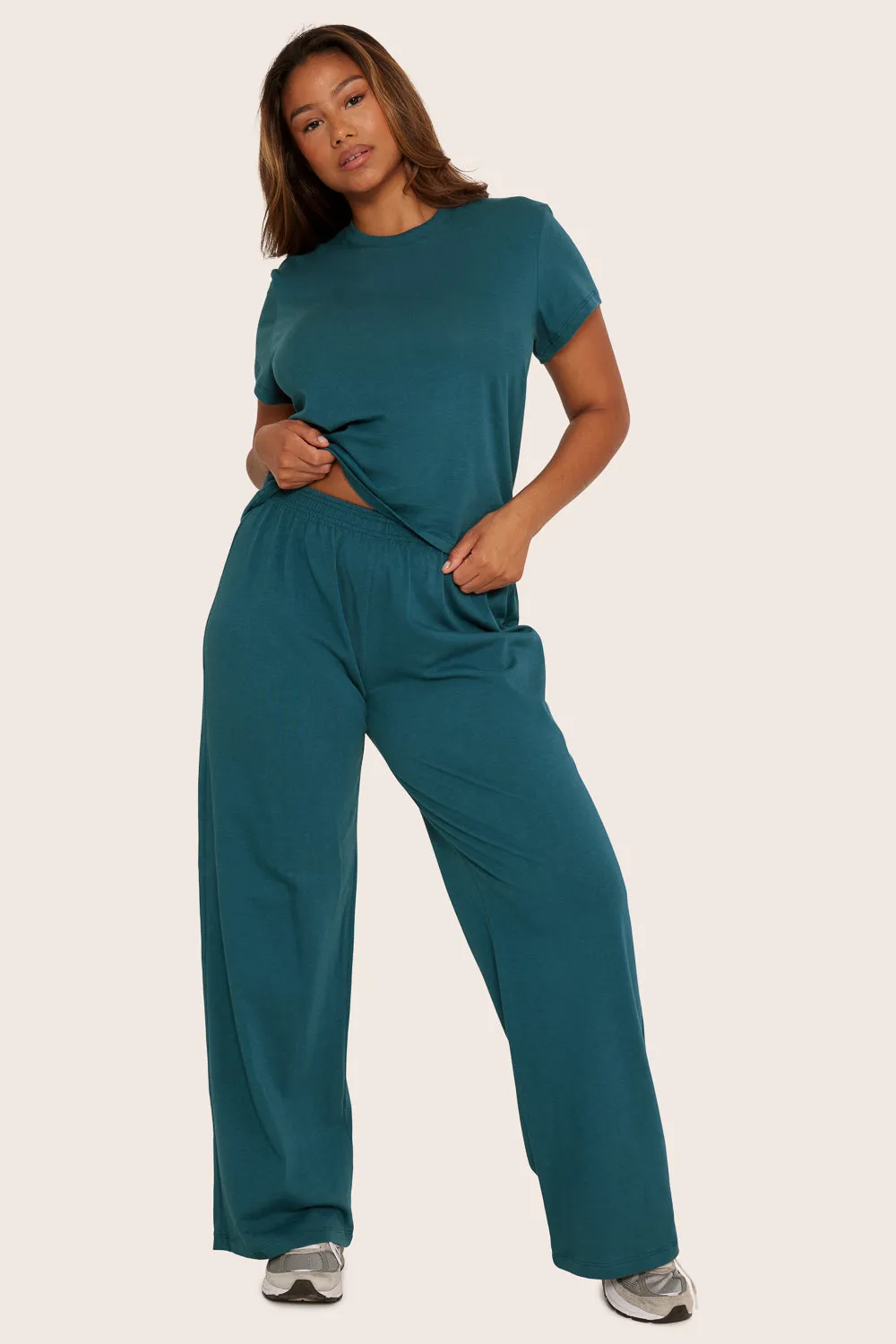 HEAVY COTTON EASY PANTS™ - AGAVE sold by SETactive product image thumbnail 4