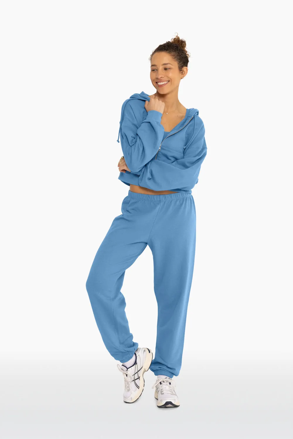 LIGHTWEIGHT SWEATS CLASSIC SWEATPANTS - DRIFT sold by SETactive product image thumbnail 2