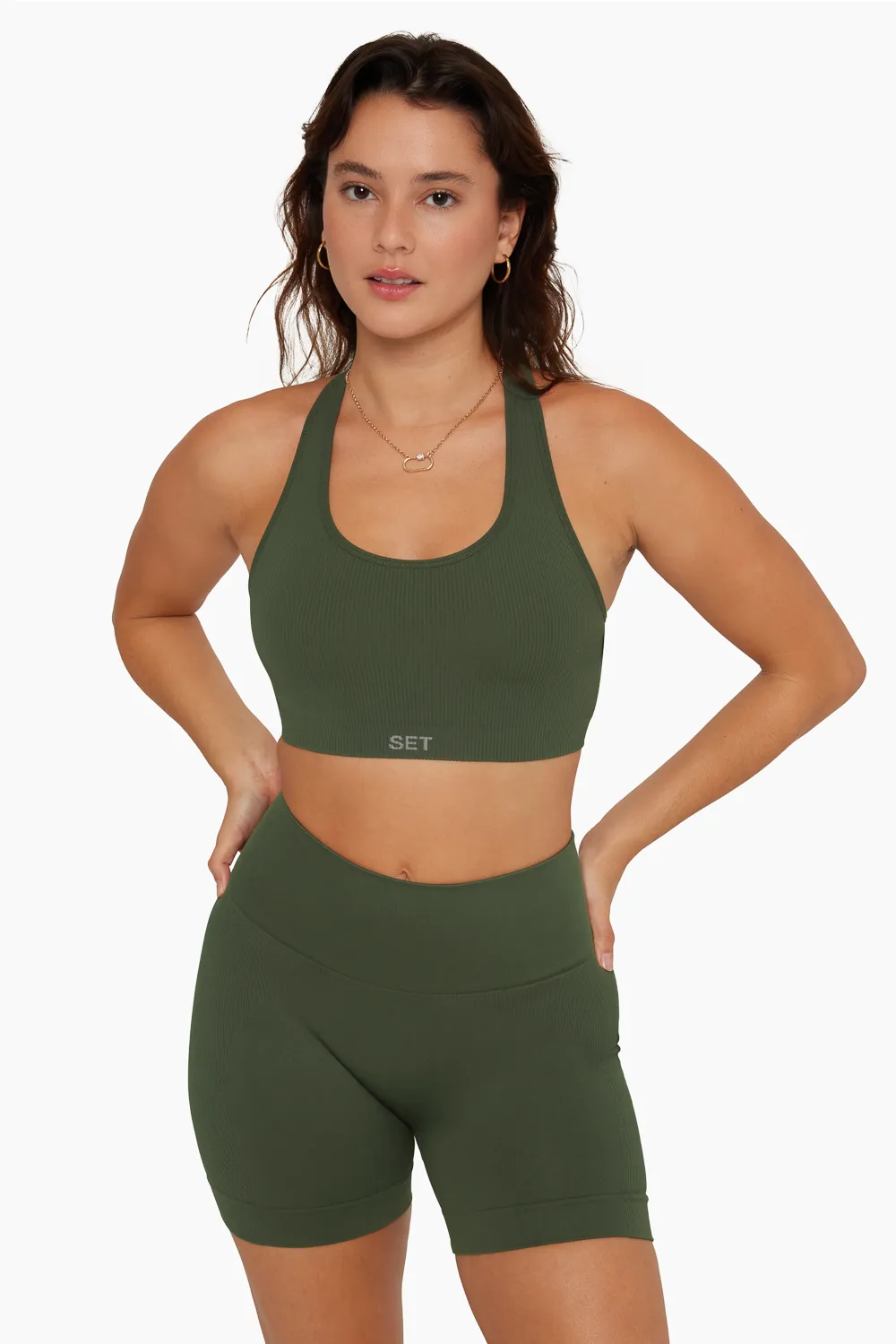 SCULPTFLEX® RACER BACK BRA - WILLOW sold by SETactive