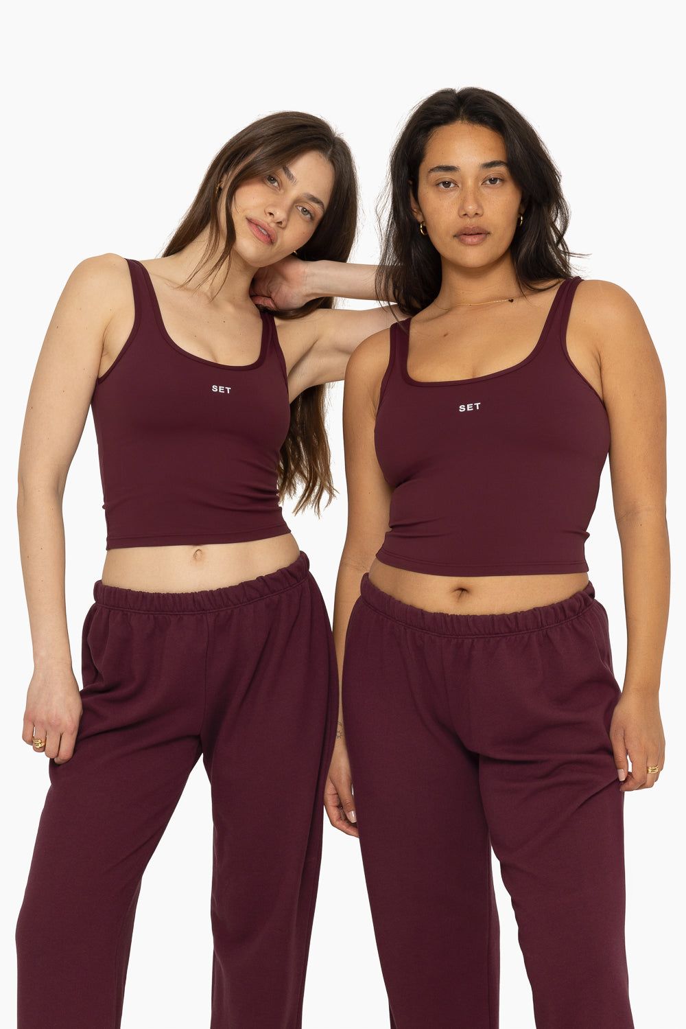 SPORTBODY® DOUBLE SCOOP TANK BRA - REDWOOD sold by SETactive product image thumbnail 3