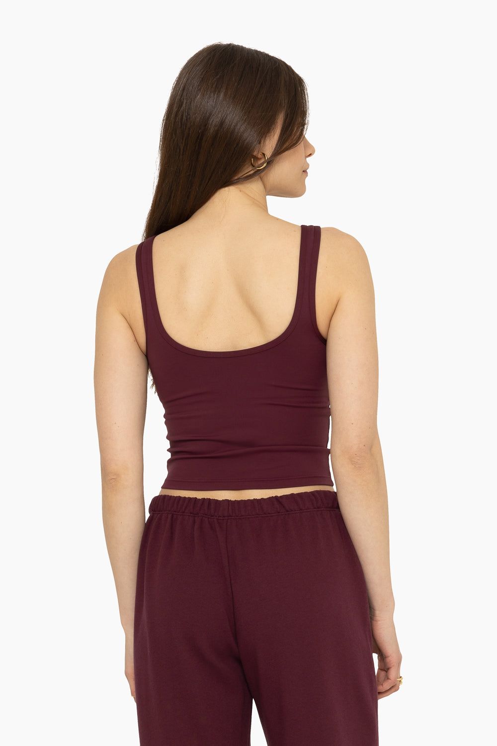 SPORTBODY® DOUBLE SCOOP TANK BRA - REDWOOD sold by SETactive product image thumbnail 2