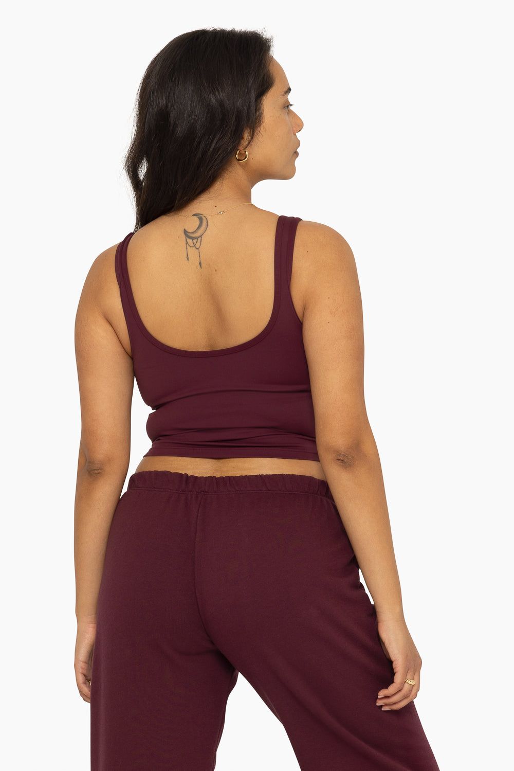 SPORTBODY® DOUBLE SCOOP TANK BRA - REDWOOD sold by SETactive product image thumbnail 5