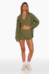 LOUNGE BUTTON DOWN - CLOVER sold by SETactive