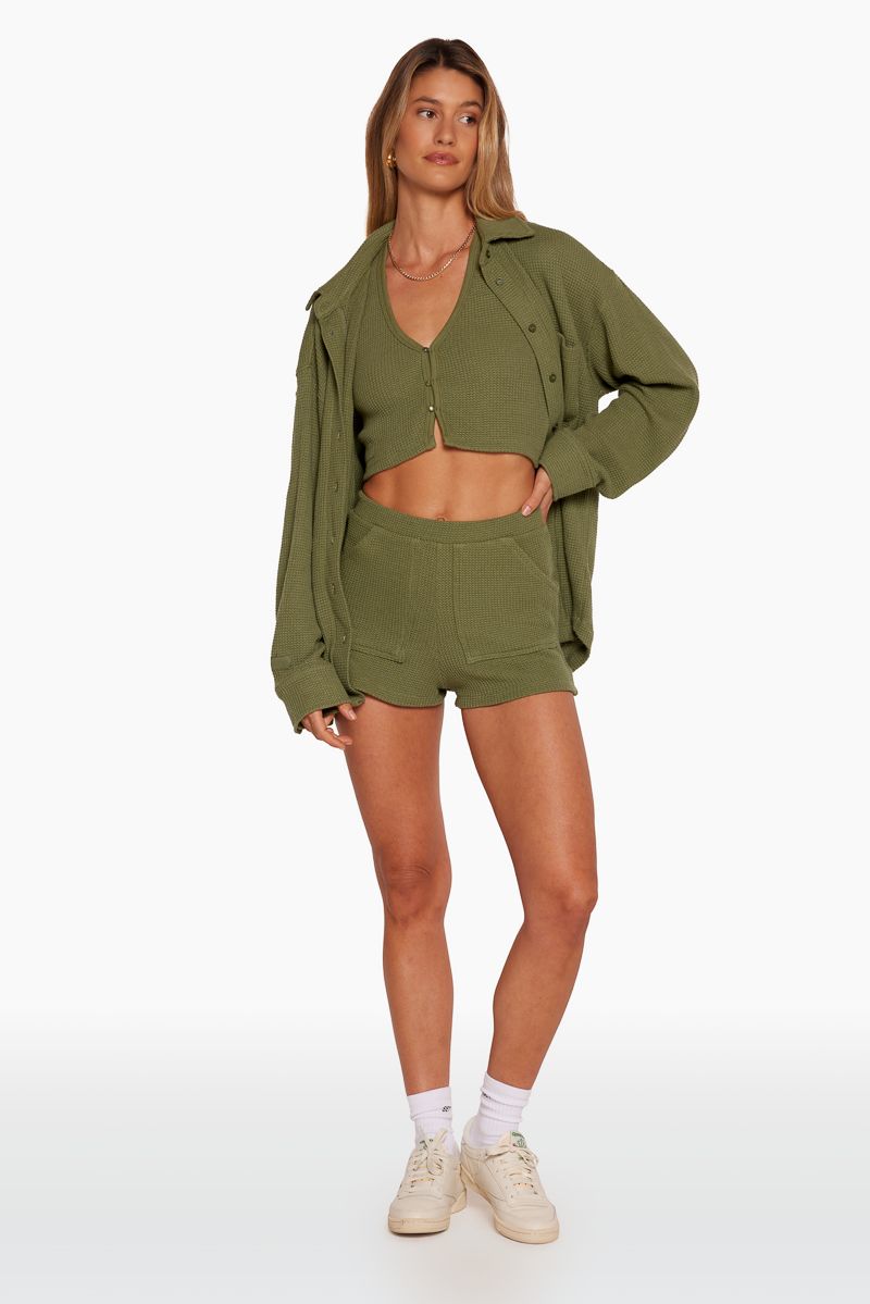 LOUNGE BUTTON DOWN - CLOVER sold by SETactive product image thumbnail 2