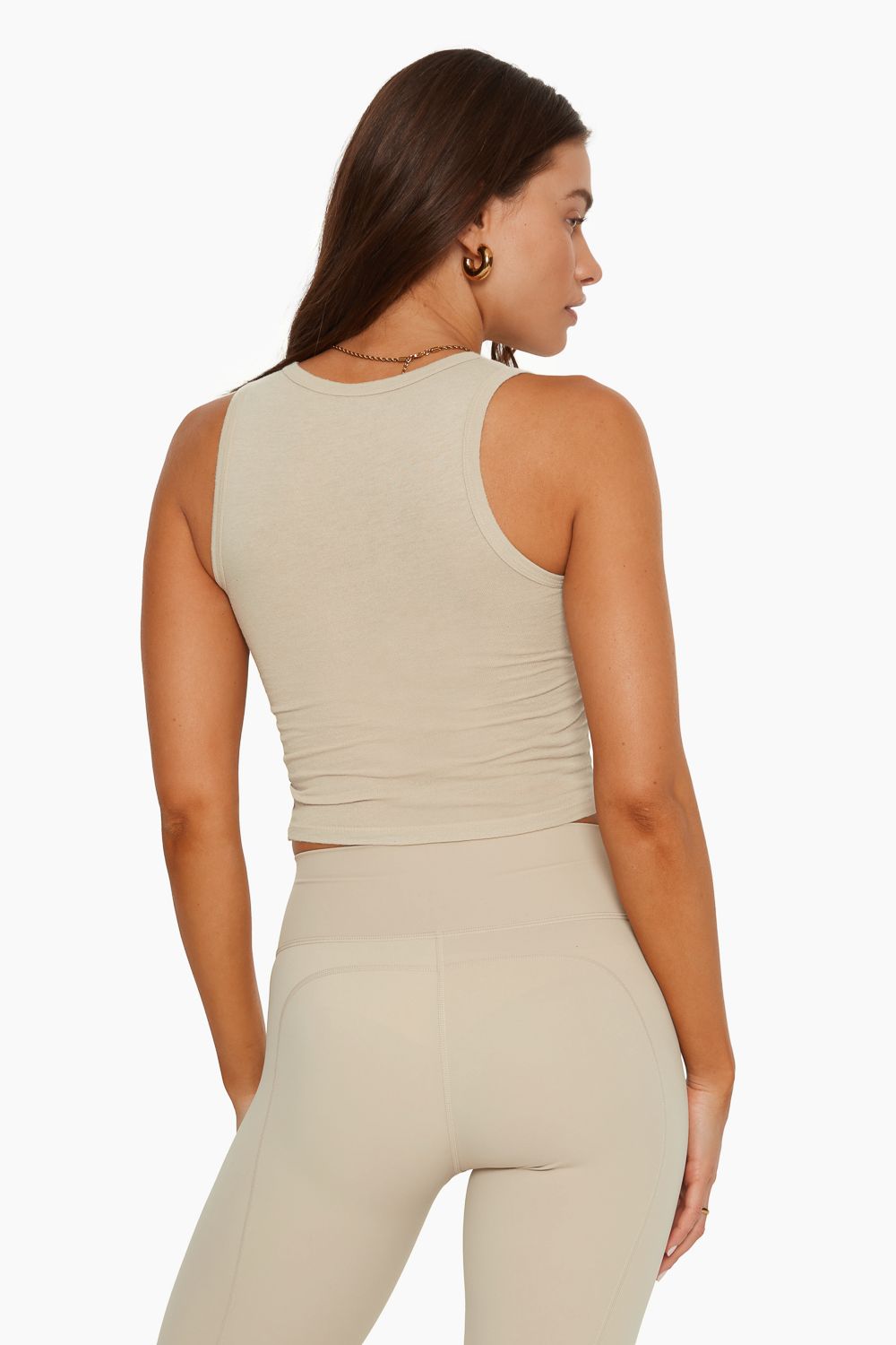 MOCK NECK TANK - BIRCH sold by SETactive product image thumbnail 2