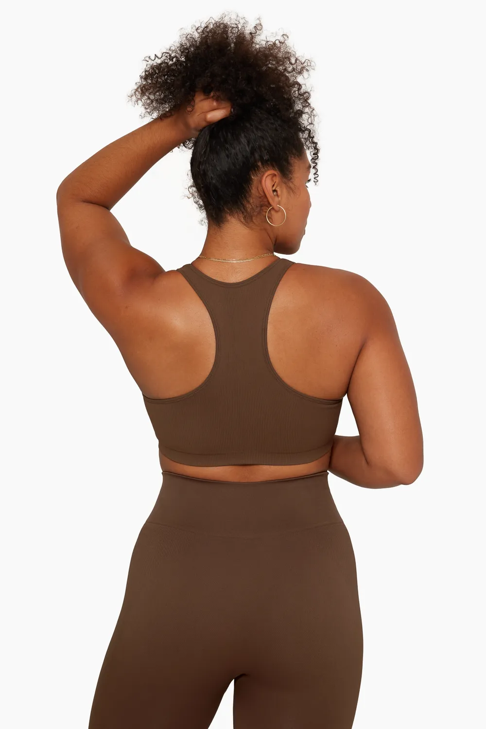 SCULPTFLEX® RACER BACK BRA - BARK sold by SETactive product image thumbnail 2