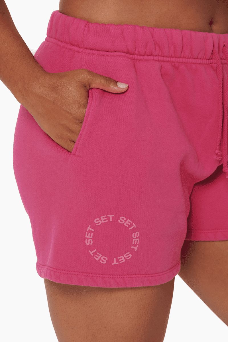 GROOVY SWEAT SHORTS - RAZZLE sold by SETactive product image thumbnail 3
