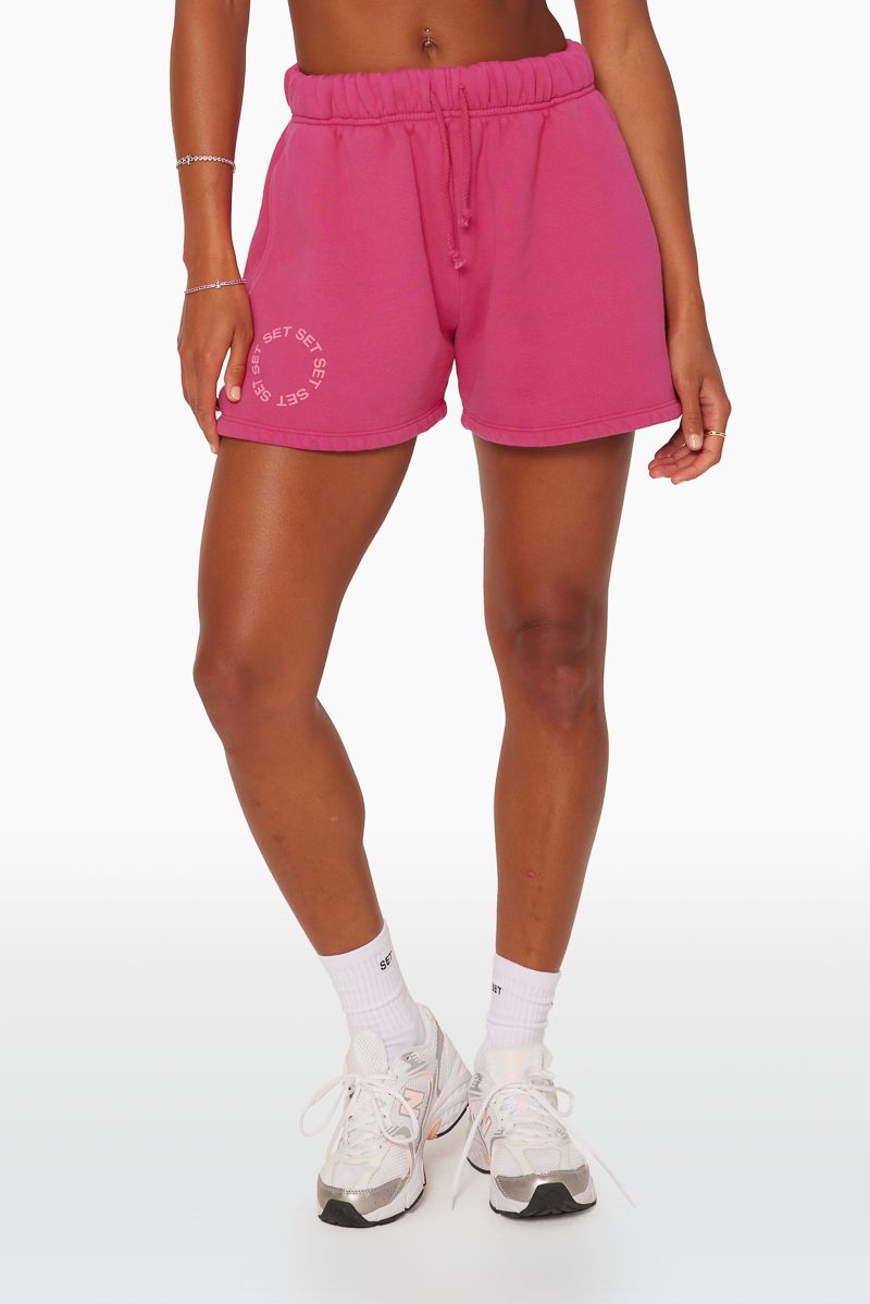 GROOVY SWEAT SHORTS - RAZZLE sold by SETactive