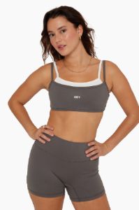 FORMCLOUD™ DOUBLE SCOOP BRA - GRAPHITE sold by SETactive