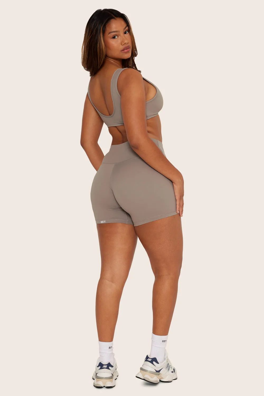 SPORTBODY® BIKE SHORTS - STONE sold by SETactive product image thumbnail 3