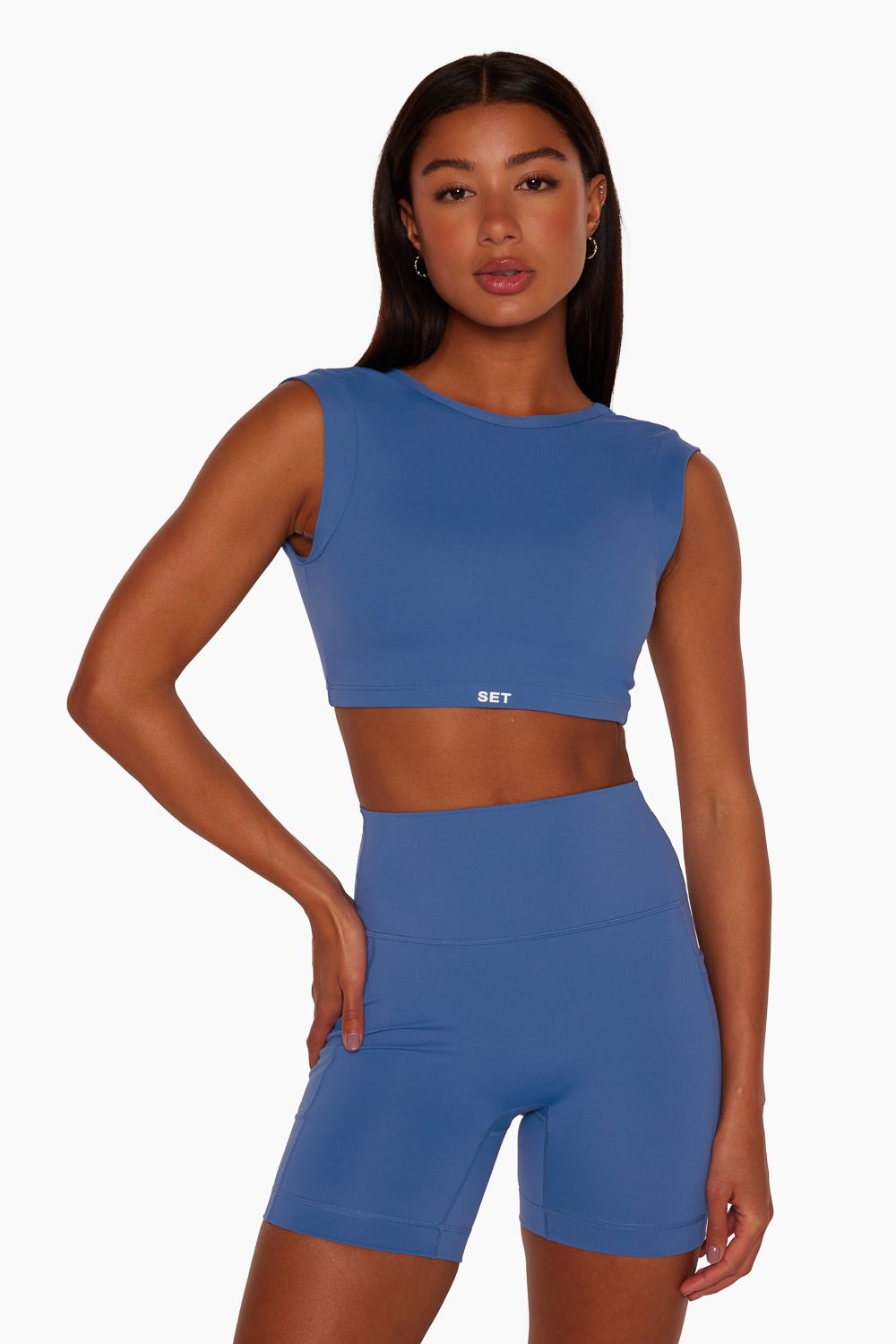 SPORTBODY® HIGH-LOW BRA - RIPPLE sold by SETactive