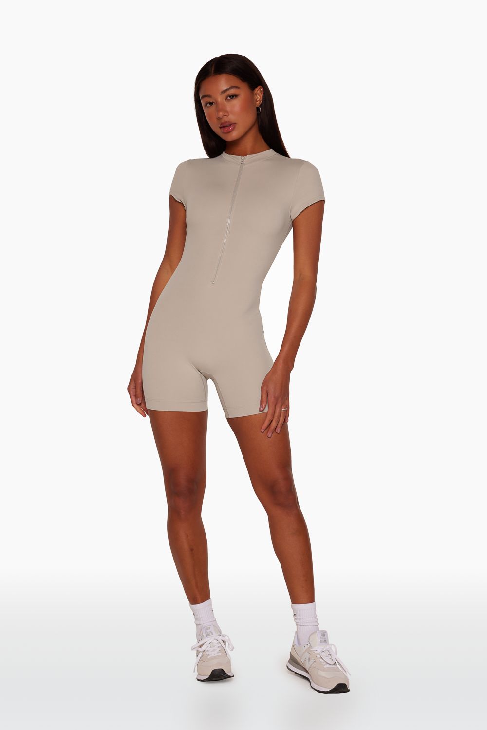 SPORTBODY® MOCK ZIP SHORTYSUIT - SUMMIT sold by SETactive product image thumbnail 2