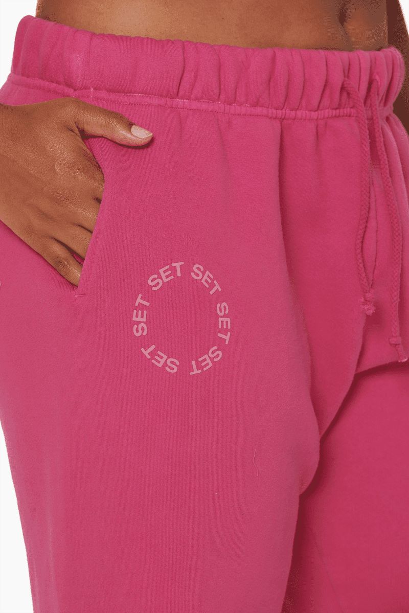 GROOVY DRAWSTRING SWEATPANTS - RAZZLE sold by SETactive product image thumbnail 4
