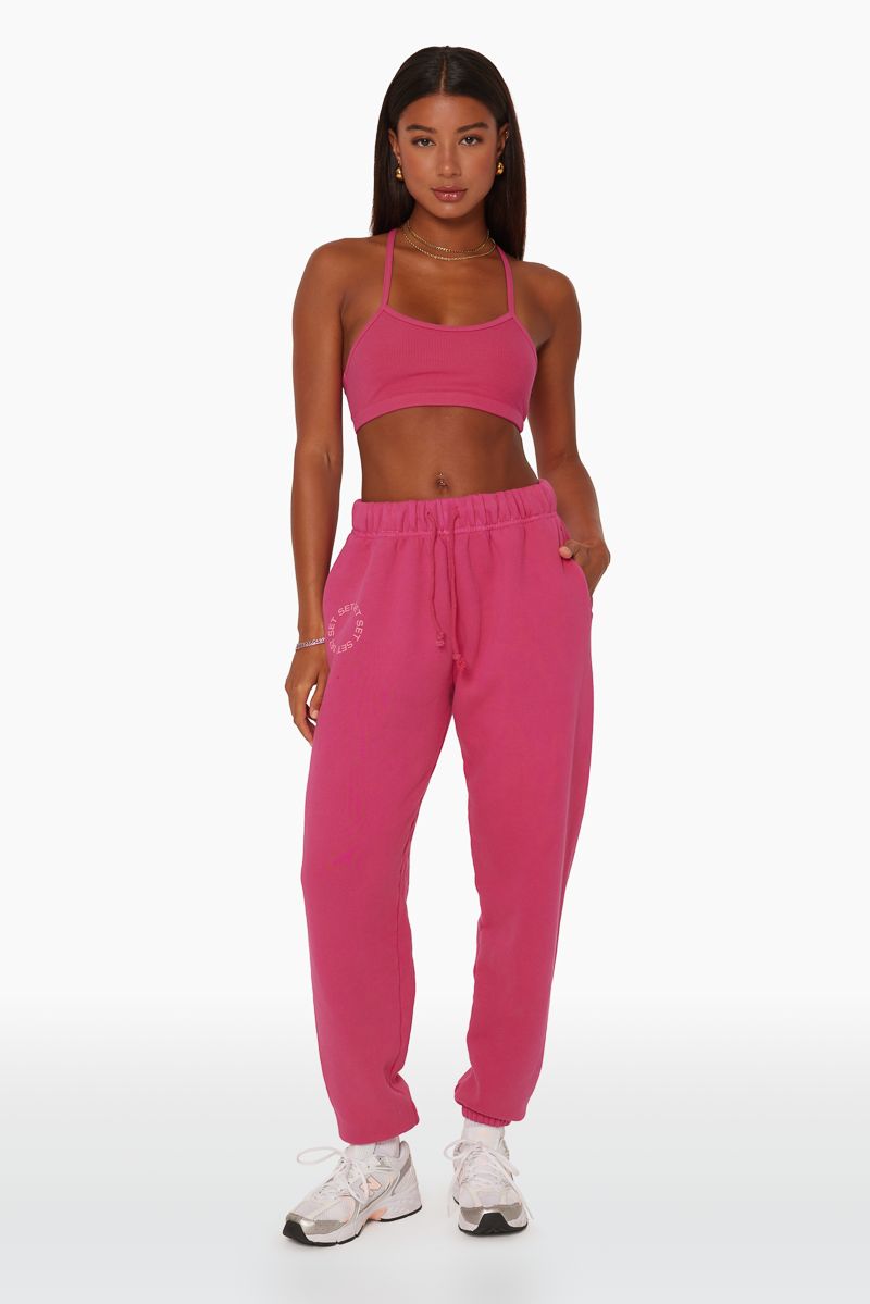 GROOVY DRAWSTRING SWEATPANTS - RAZZLE sold by SETactive product image thumbnail 3