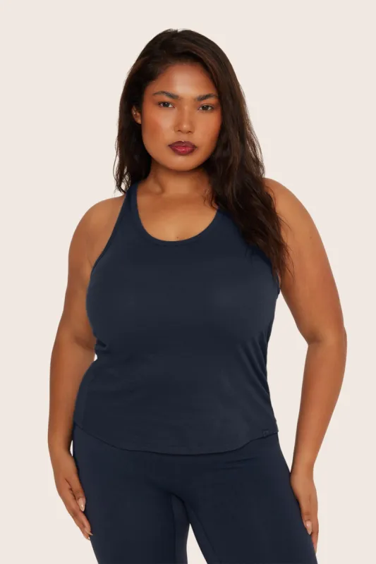 CLASSIC COTTON DAILY RACER TANK - OXFORD sold by SETactive