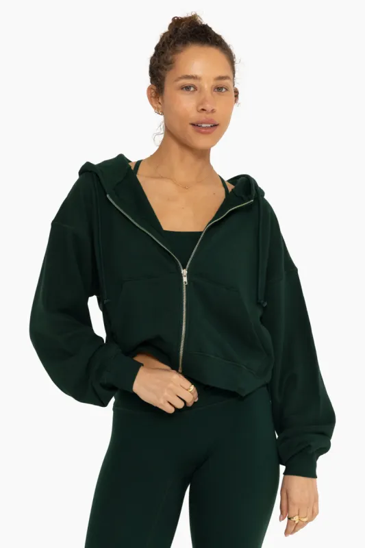 LIGHTWEIGHT SWEATS ZIP UP - HIDEAWAY sold by SETactive