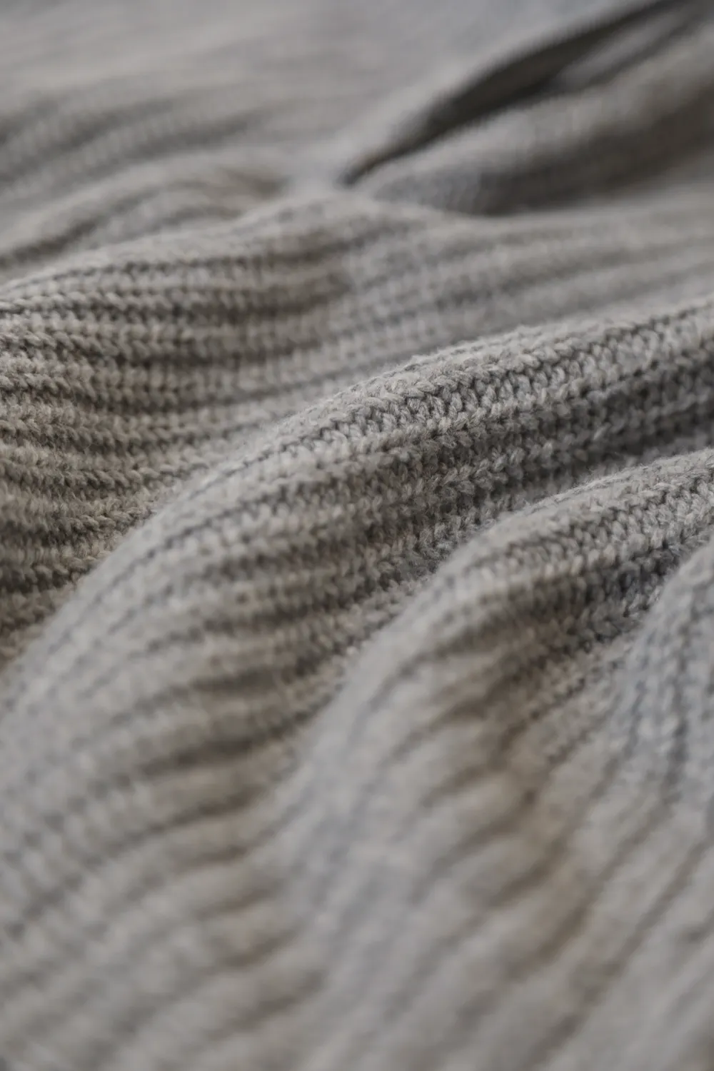 CHUNKY RIB KNIT OVERSIZED MOCK NECK SWEATER - MARBLE sold by SETactive product image thumbnail 5