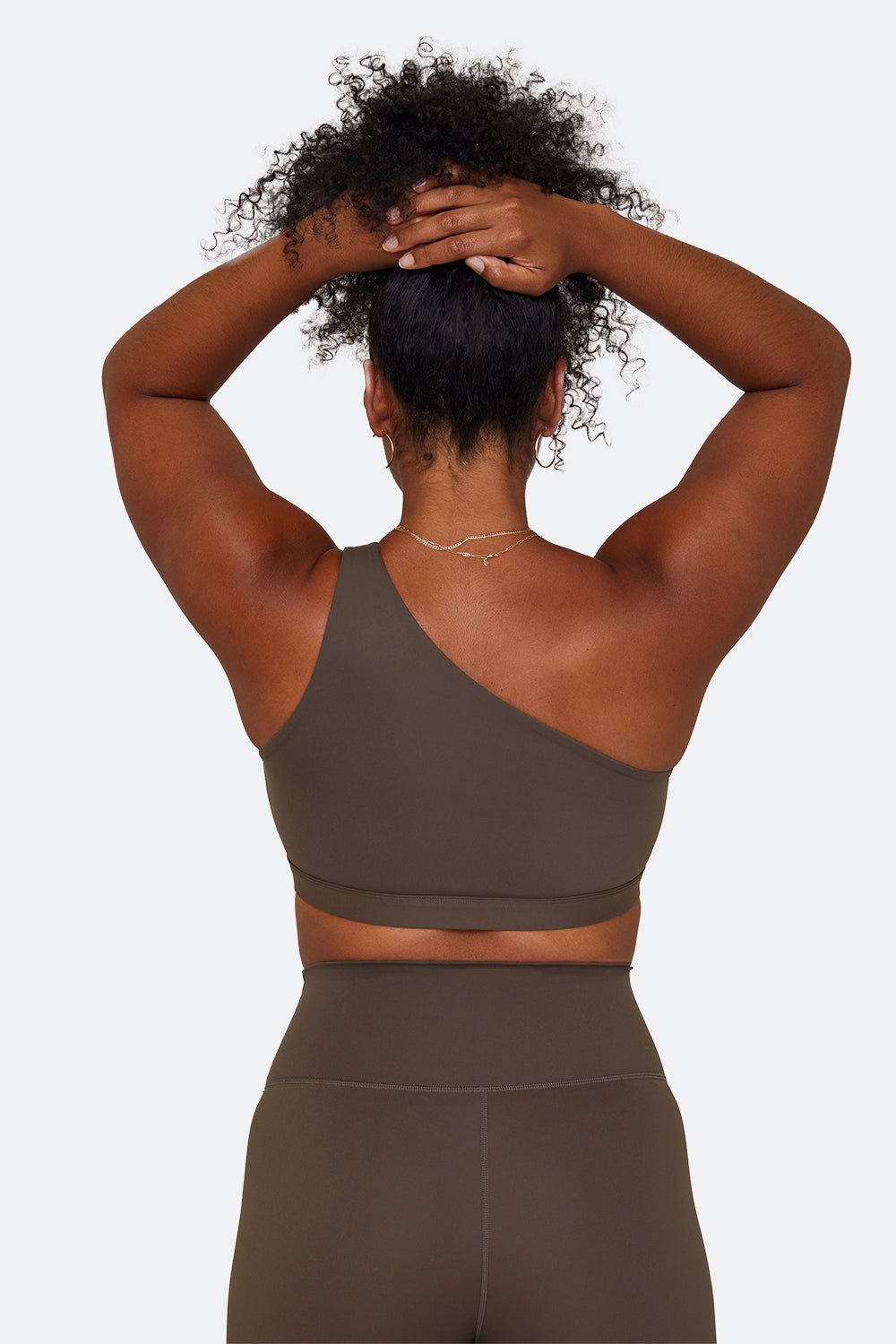 SPORTBODY® ONE SHOULDER BRA - BROWNSTONE sold by SETactive product image thumbnail 2