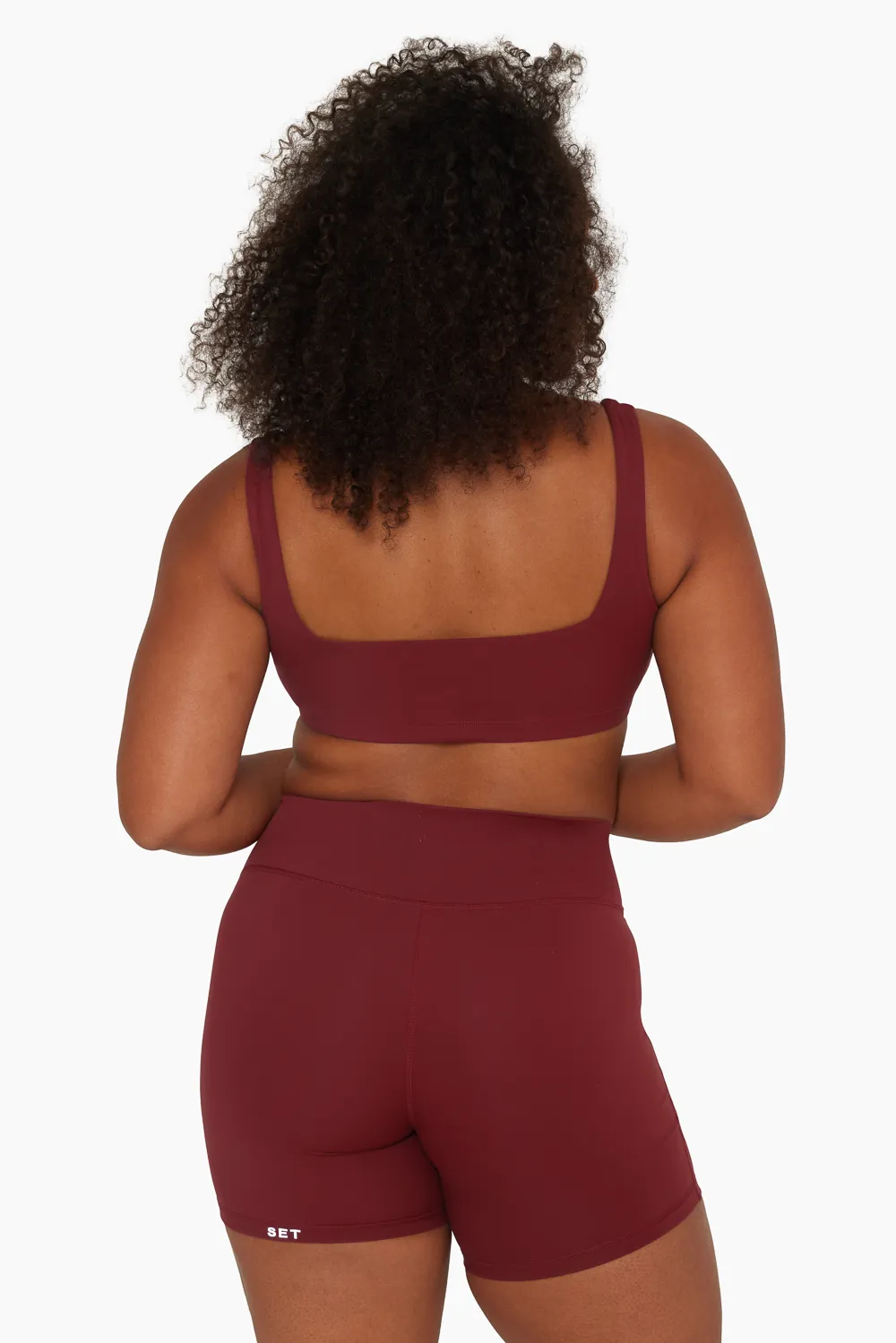 SPORTBODY® SQUARE BACK BRA - SCARLET sold by SETactive product image thumbnail 2