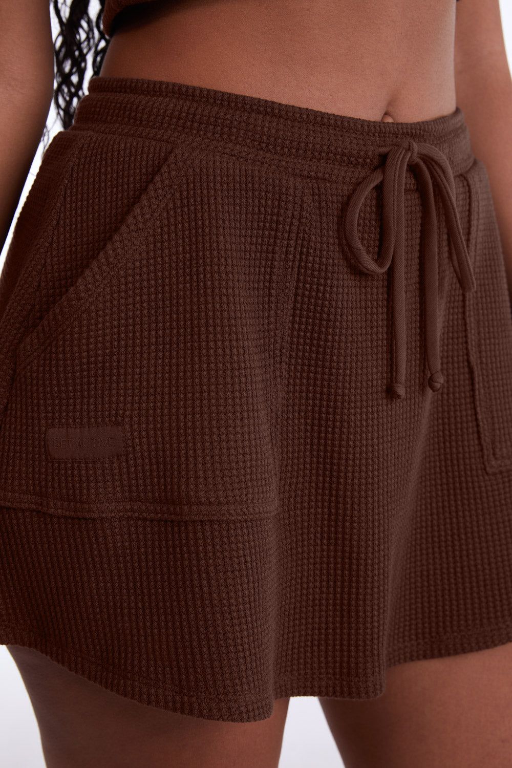 LOUNGE MINI SKORT - COCO sold by SETactive product image thumbnail 2