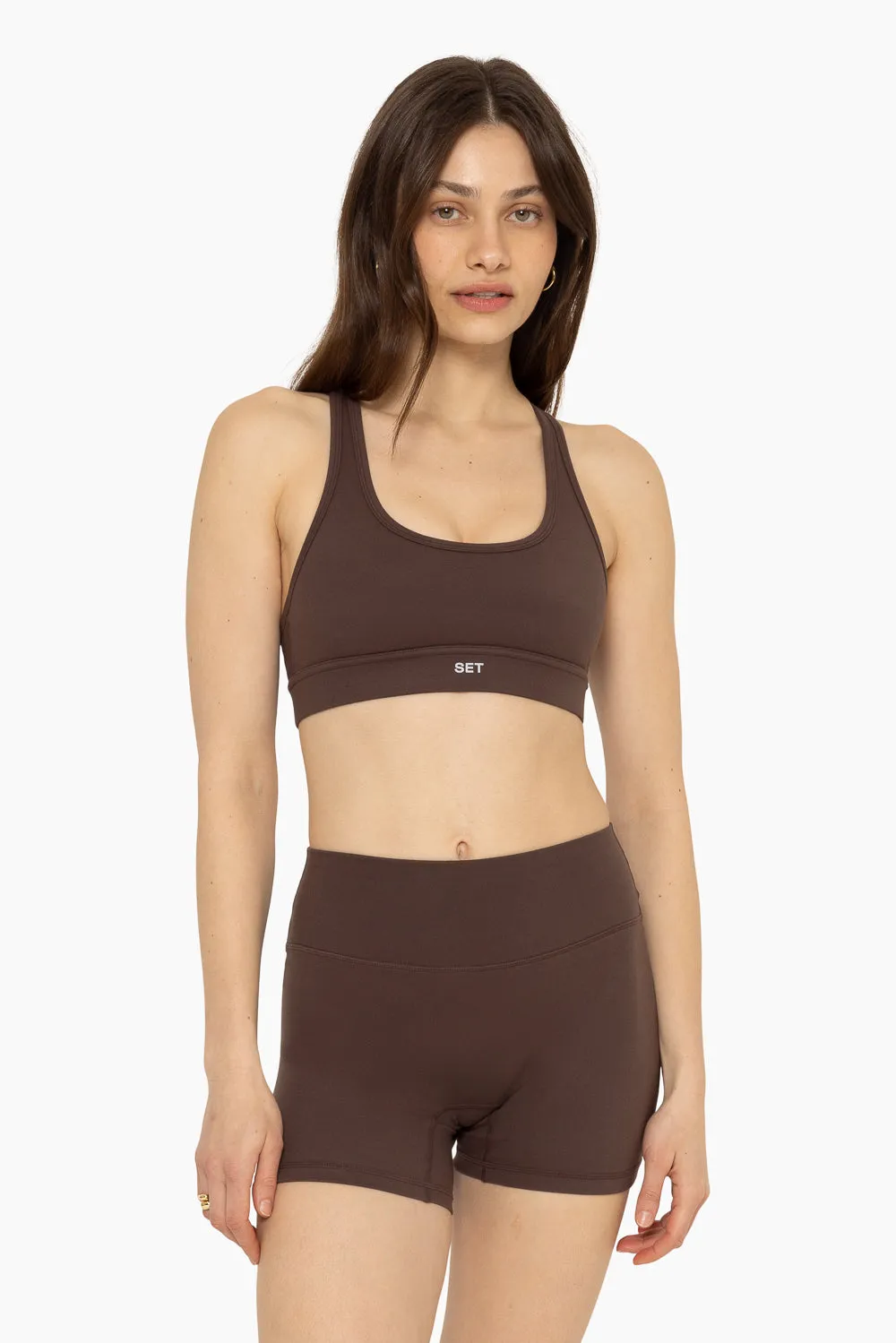 FORMCLOUD® RACER BACK BRA - CLOVE sold by SETactive product image thumbnail 4