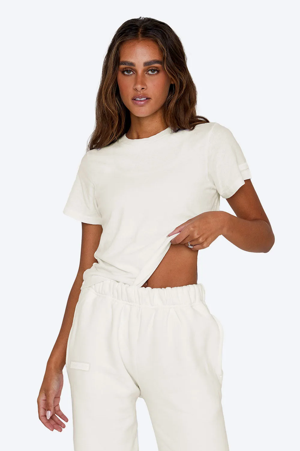 MID TEE - BLANC sold by SETactive product image thumbnail 2