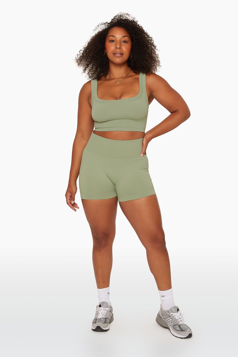 SCULPTFLEX® BIKE SHORTS - MATCHA sold by SETactive product image thumbnail 2