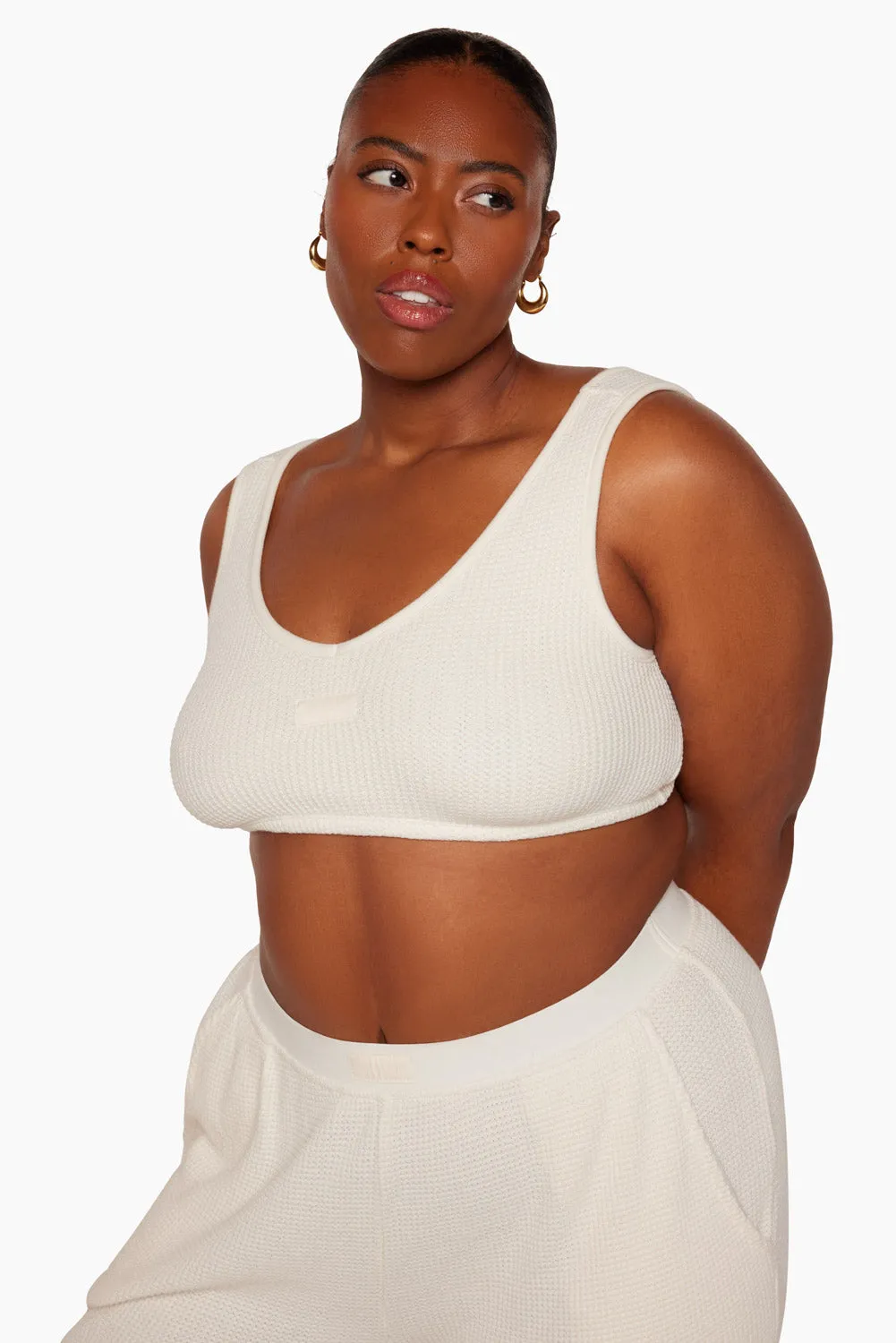 LOUNGE DIP BRA - BLANC sold by SETactive product image thumbnail 2