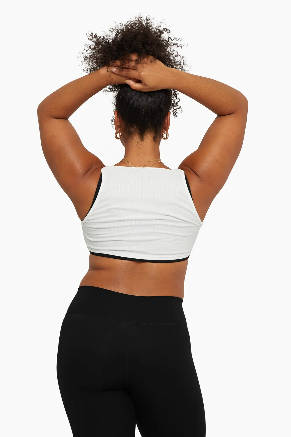 SPORTBODY® LAYERED TANK BRA - ONYX sold by SETactive product image thumbnail 4