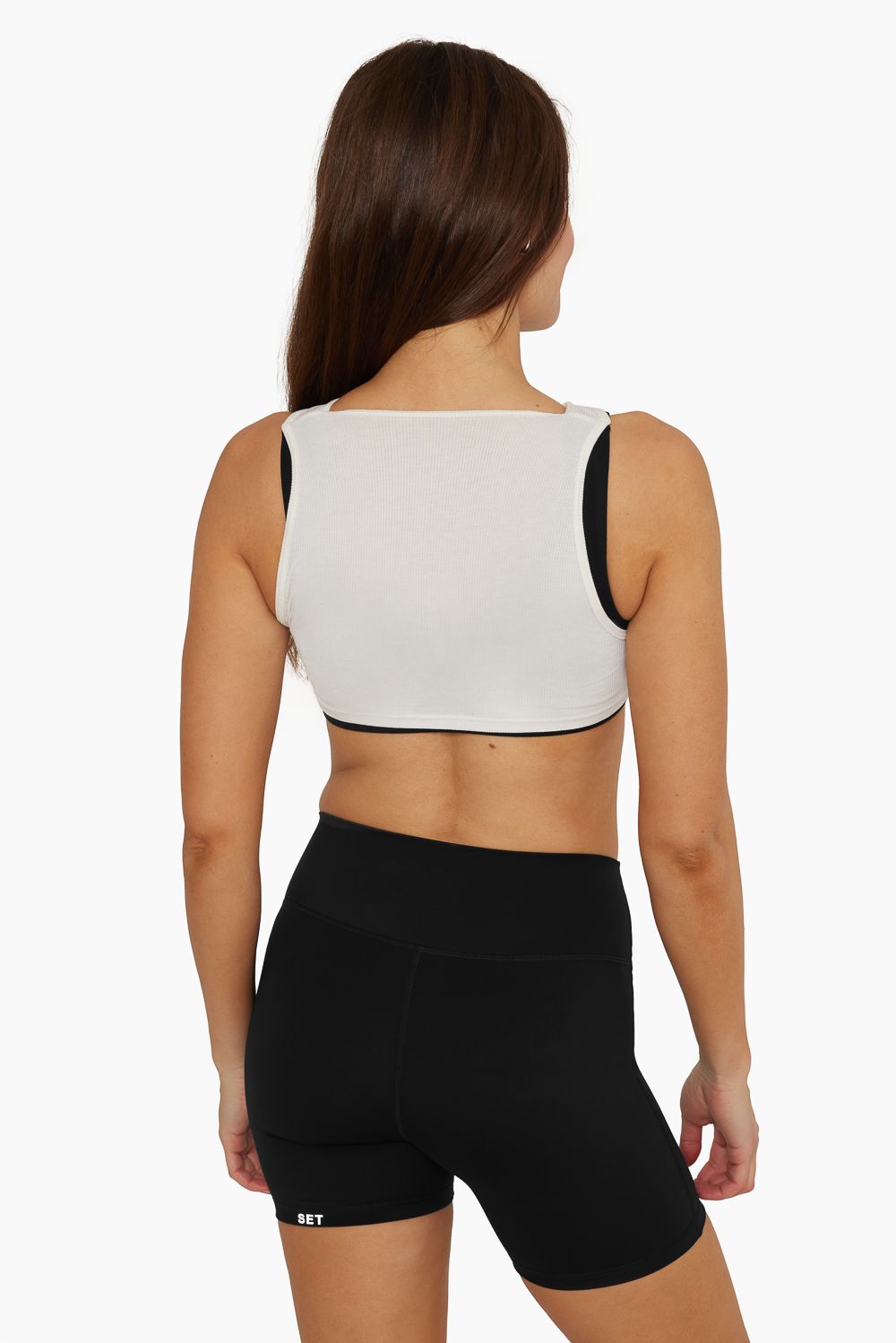 SPORTBODY® LAYERED TANK BRA - ONYX sold by SETactive product image thumbnail 2