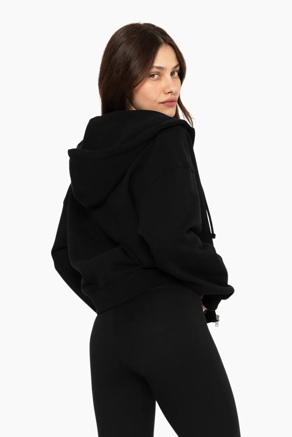 HEAVYWEIGHT SWEATS ZIP HOODIE - ONYX sold by SETactive product image thumbnail 5