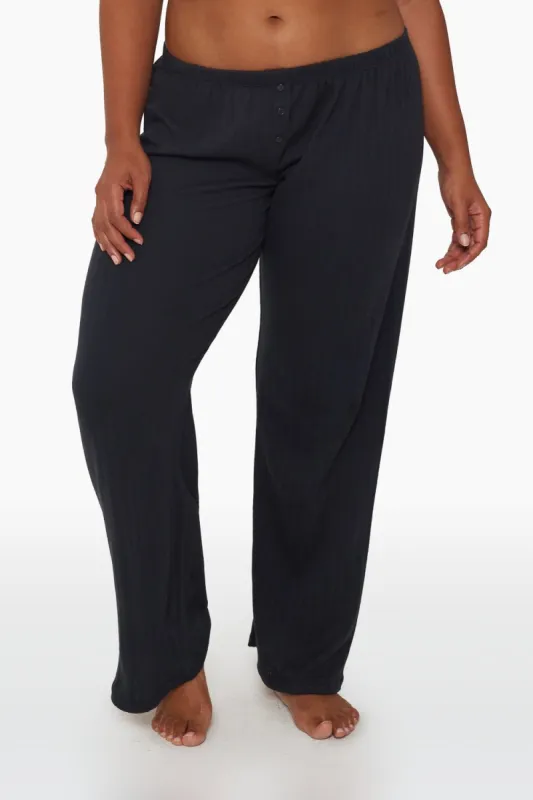 POINTELLE BUTTON PANTS - DUSK sold by SETactive