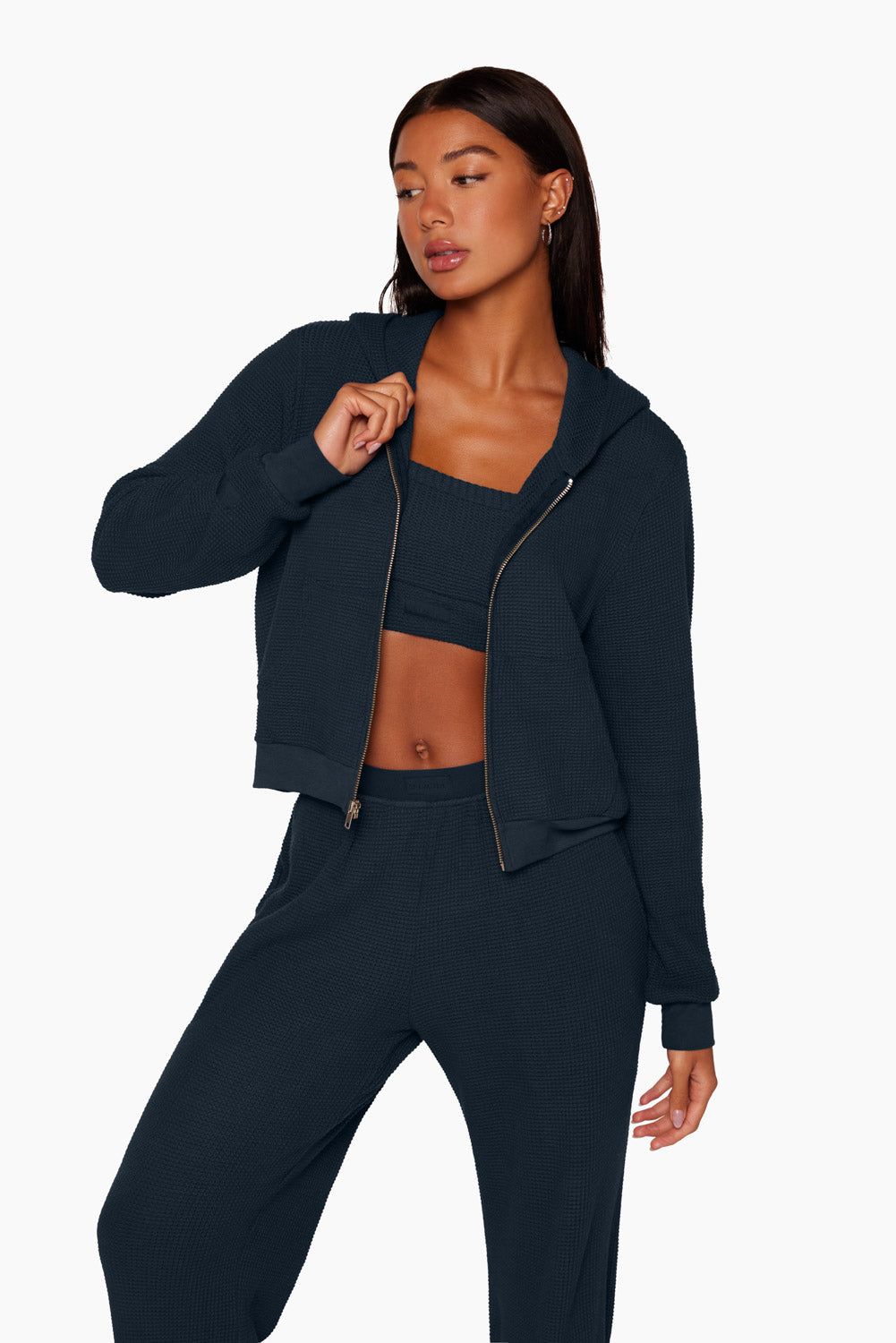 LOUNGE FULL ZIP - OXFORD sold by SETactive product image thumbnail 2