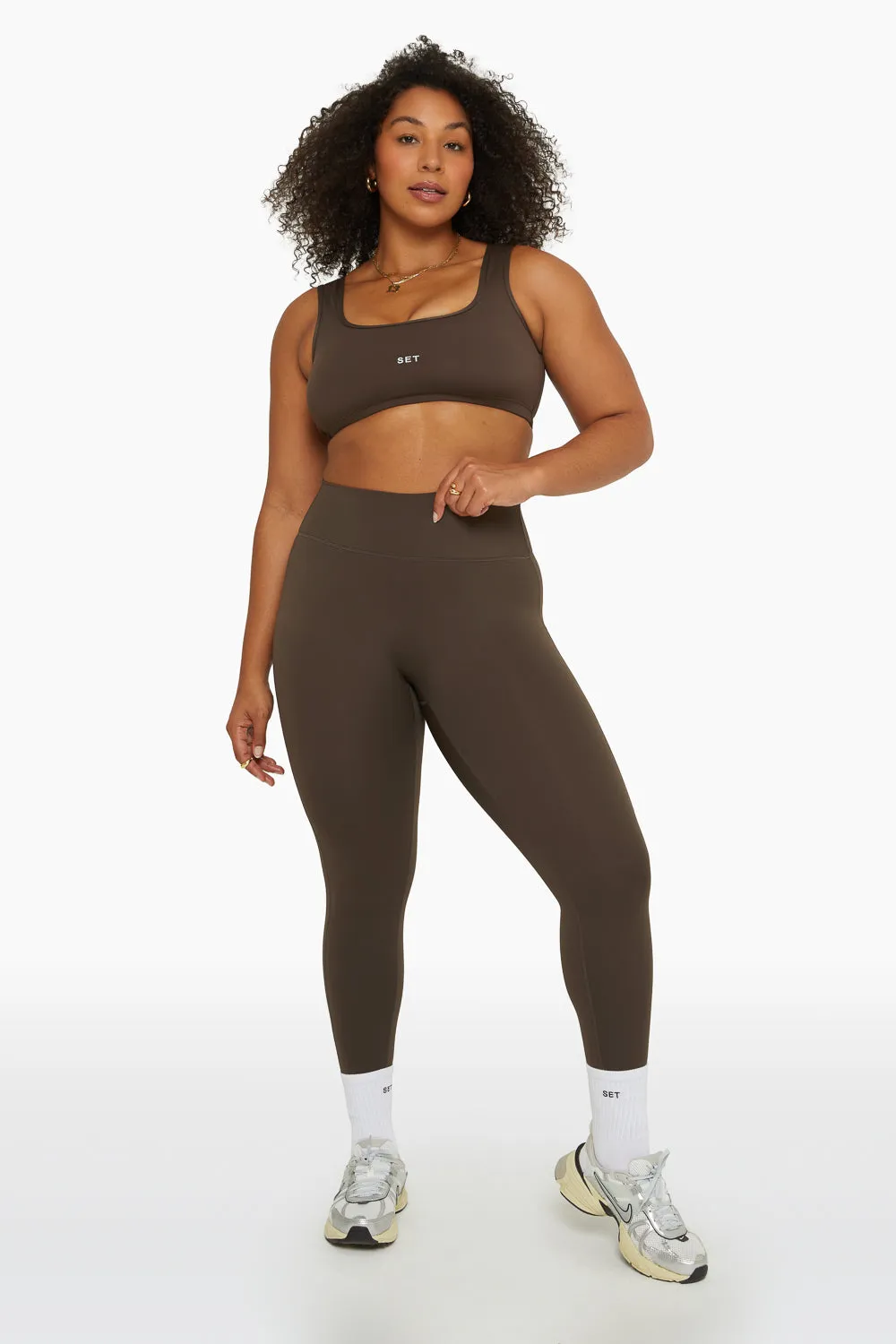 SPORTBODY® LEGGINGS 1.0 - BROWNSTONE sold by SETactive product image thumbnail 2