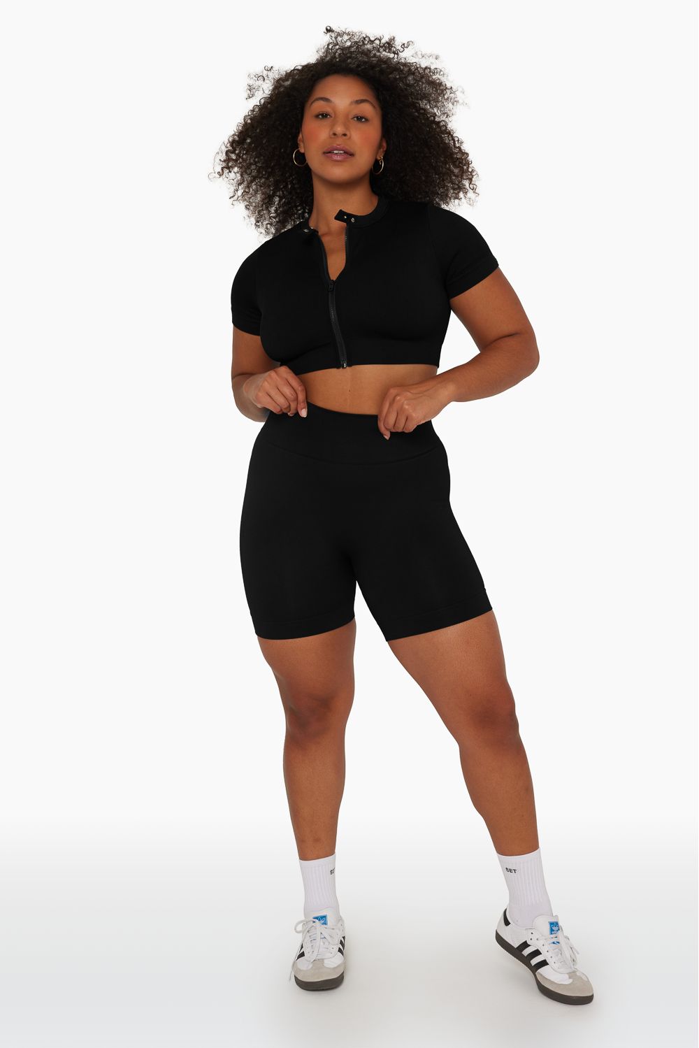 SCULPTFLEX® SPEEDWAY BIKE SHORTS - ONYX/FLASH sold by SETactive product image thumbnail 4