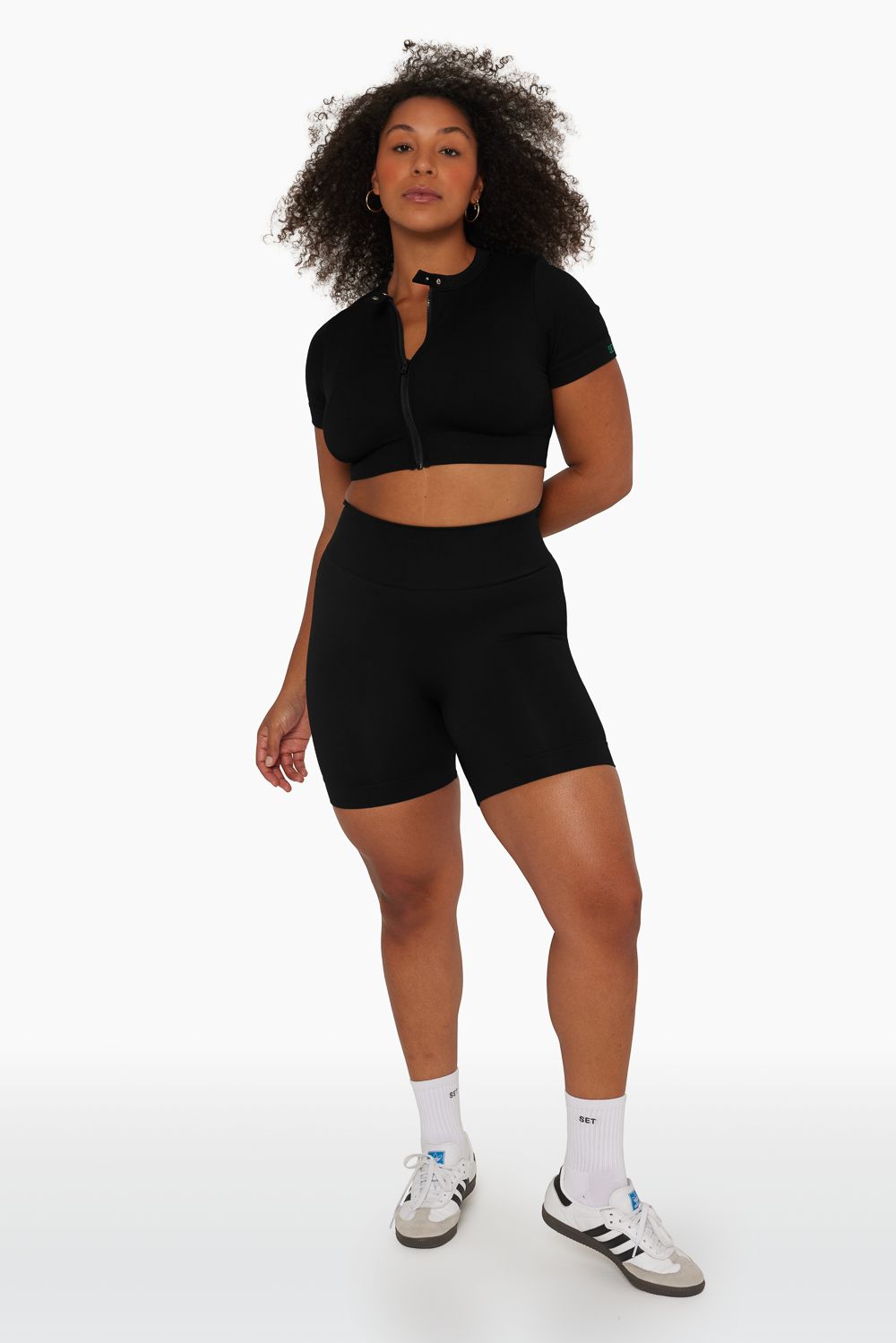 SCULPTFLEX® SPEEDWAY BIKE SHORTS - ONYX/FLASH sold by SETactive product image thumbnail 2