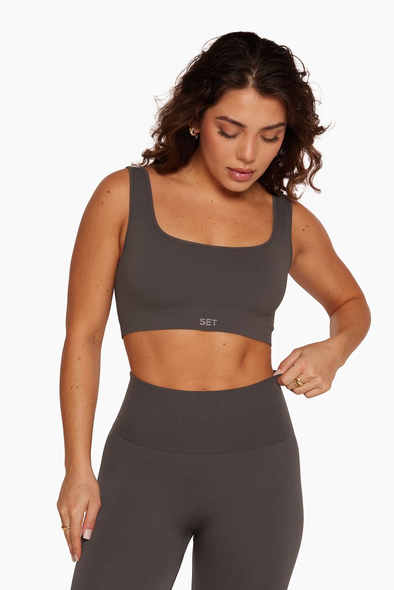 SCULPTFLEX® BOX CUT BRA - HAZE sold by SETactive