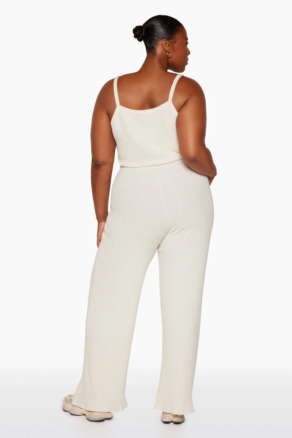 LOUNGE CAMI JUMPSUIT - BLANC sold by SETactive product image thumbnail 3