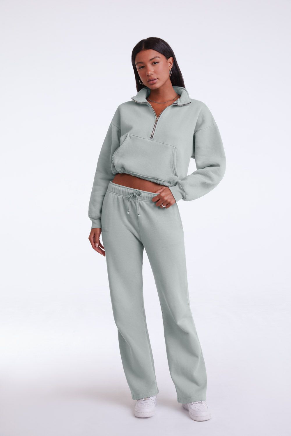 WIDE LEG SWEATPANTS - RAIN sold by SETactive