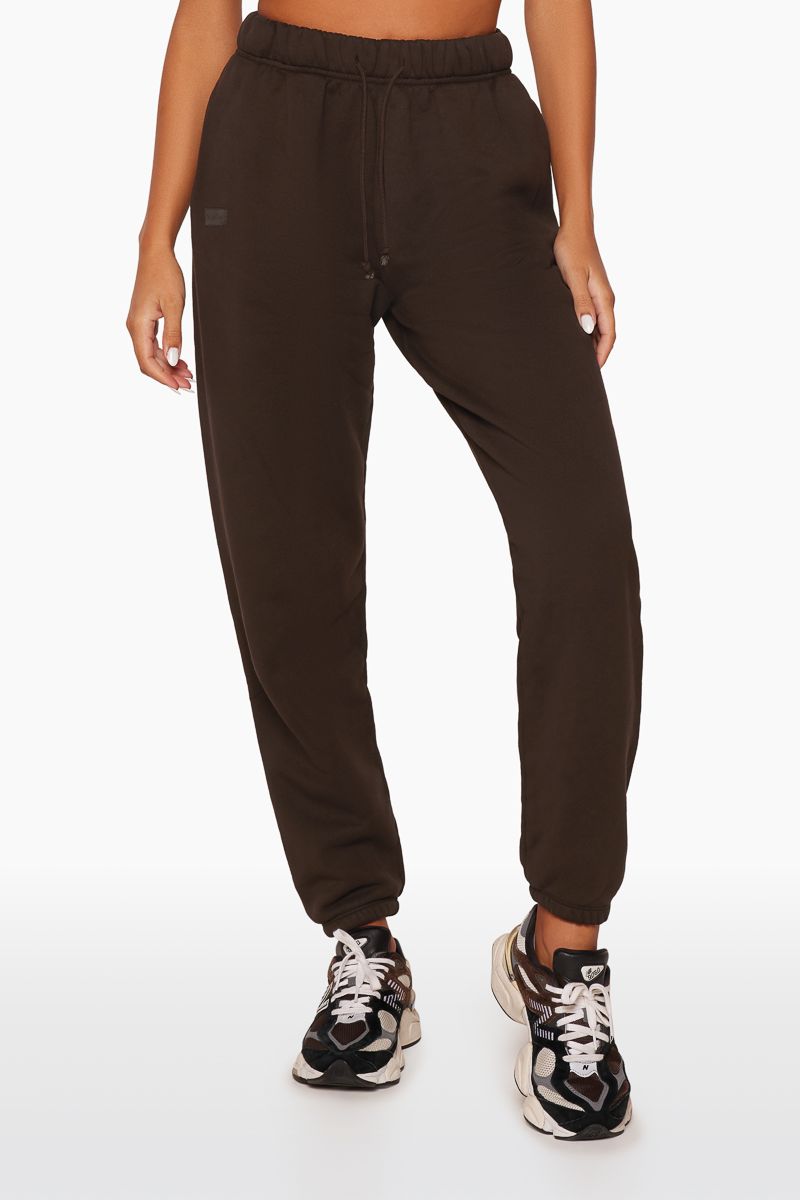 DRAWSTRING SWEATPANTS - ESPRESSO sold by SETactive