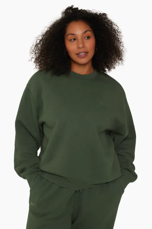 HEAVYWEIGHT SWEATS CREWNECK - WILLOW sold by SETactive