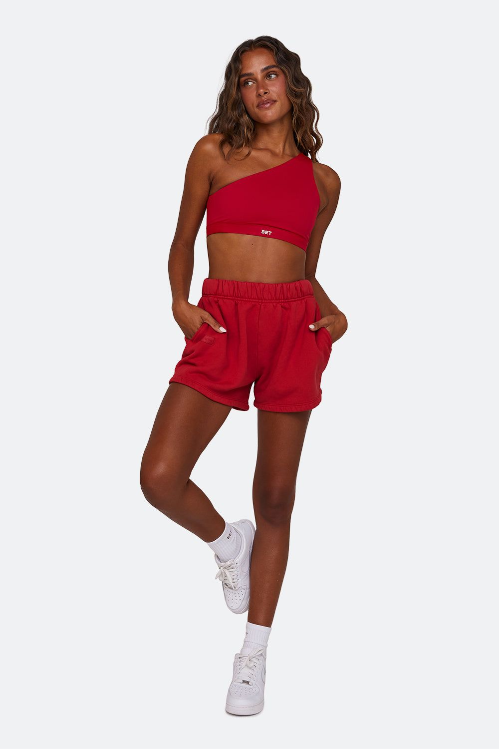 SWEAT SHORTS - APPLE sold by SETactive product image thumbnail 2