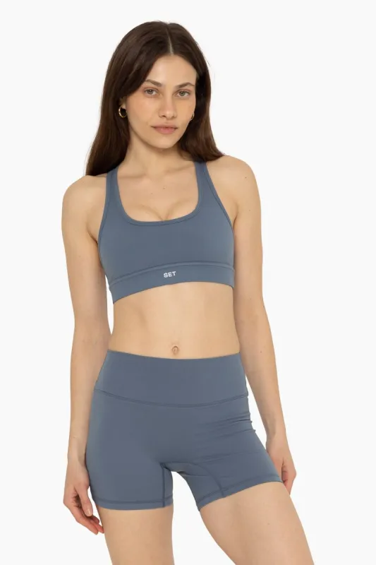 FORMCLOUD™ RACER BACK BRA - MINERAL sold by SETactive