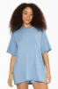 SLEEP JERSEY OVERSIZED BOYFRIEND SLEEP TEE - POWDER sold by SETactive