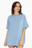 SLEEP JERSEY OVERSIZED BOYFRIEND SLEEP TEE - POWDER sold by SETactive