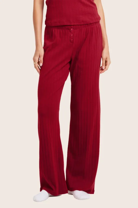 POINTELLE BUTTON PANTS - LOVE sold by SETactive
