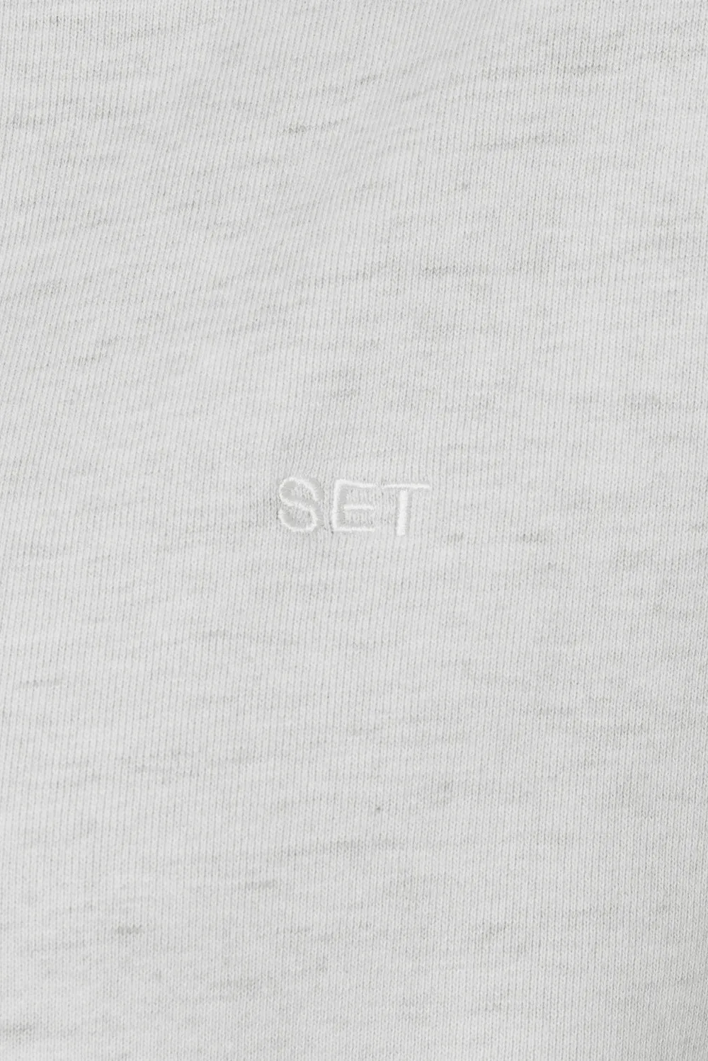 HEAVYWEIGHT SWEATS HALF ZIP - HEATHER GREY sold by SETactive product image thumbnail 3