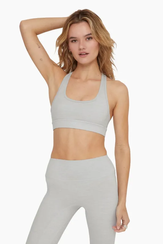 FORMCLOUD™ RACER BACK BRA - HEATHER GREY sold by SETactive